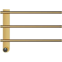 Полотенцесушитель электрический AQUAme AQM3113BG 422,5x520,5, МЭМ левый, золотой матовый