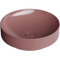 Раковина-чаша Alice Form 22420197 45x45 см, накладная, табаско глянец