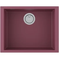 Кухонная мойка Paulmark Acrystone Neo Classic Merlot PM965644-ME 56x43,5 см, бордо