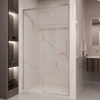 Душевая дверь Vincea Stella VDS-1ST120CLBN 120 см, профиль никель матовый, стекло прозрачное