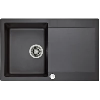 Кухонная мойка Teka Clivo 45 B-TQ черный металлик 40148000