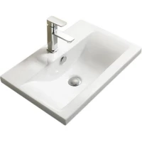 Раковина CeramaLux 9393-50 51x39,5 см, накладная, белый