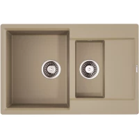 Кухонная мойка Tetogranit Omoikiri Daisen 78-2T-CH шампань 4993531