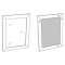Зеркало 60x80 см белый глянец Corozo Классика SD-00000270 - 5