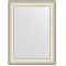 Зеркало 58x78 см белая кожа с хромом Evoform Definite BY 7626 - 1