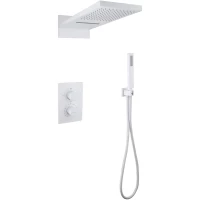 Душевой комплект 555x230 мм Abber Weiss Insel  AF8052W