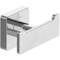 Крючок Villeroy & Boch Elements-Striking TVA15201200061 двойной, для ванны, хром