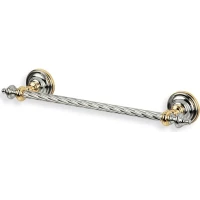 Полотенцедержатель Stil Haus Giunone G06(02) 40,5 см, хром/золотой