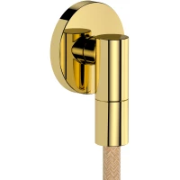 Подключение для душевого шланга Hansgrohe FixFit Fine S 28882990 золотой