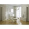 Комплект мебели белый глянец 100 см Aqwella 5 Stars Empire Emp.01.10/W + Inf.10.04.D + Emp.02.10/W - 1