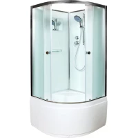Душевая кабина 100x100x208 см Deto D10 матовое