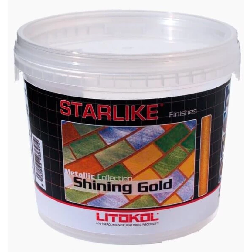 Добавка ярко-золотого цвета Litokol SHINING GOLD для STARLIKE ведро 200г