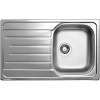 Кухонная мойка полированная сталь Ukinox Гранд GRP800.500 -GT8K 1R