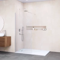 Душевая перегородка RGW WA-010 Walk-in 351001013-11 130 см, профиль хром, стекло прозрачное