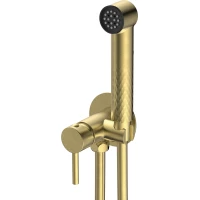 Гигиенический душ Splenka S99.52.03 со смесителем, золотой матовый