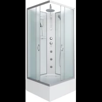 Душевая кабина 90x90x240 см Niagara NG-1108-14BKTG матовое