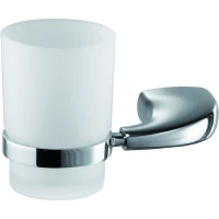 Стакан для зубных щеток Sanibano Apolo H3300/16CR настенный, хром
