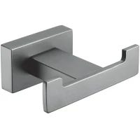 Крючок Shevanik SG5621T двойной, для ванны, оружейная сталь