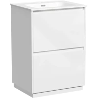 Тумба под раковину Sancos Libra Floor LB60FW 59 см, напольная, белый глянец