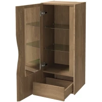 Подвесная колонна натуральный дуб шарниры слева Jacob Delafon Stillness EB2006G-P6