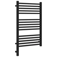 Полотенцесушитель электрический 800x500 черный матовый МЭМ левый Сунержа Модус 3.0 31-5700-8050