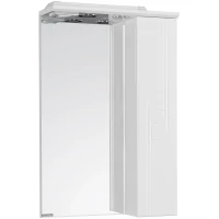 Зеркальный шкаф 50x79,8 см белый глянец R Акватон Панда 1A007402PD01R