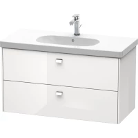 Тумба белый глянец 102 см Duravit Brioso BR414701022