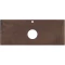 Столешница 117 см коричневый матовый для накладных раковин Kerama Marazzi Plaza Next Про Феррум PL1.DD571300R\120 - 1
