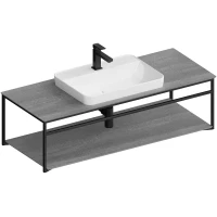 Консоль для раковины черный матовый Kerama Marazzi Plaza Next PL.N.120.02\BLK.M