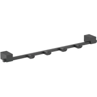 Планка с крючками Schein Rembrandt 061-4MB для ванны, черный матовый