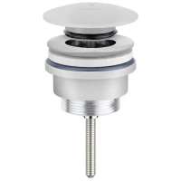 Донный клапан для раковины AltroBagno Beni aggiuntivi AltroBagnoPU070214UMW универсальный, белый матовый