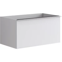 Тумба под раковину Onsen Pixel White 68-BP-080-F2-M03 80 см, подвесная, белый матовый