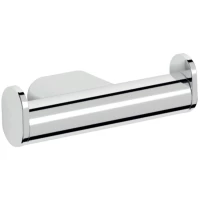 Крючок Nofer Santorini 16343.B двойной, для ванны, хром