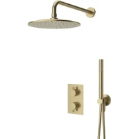 Душевой комплект 250 мм Cezares Leaf LEAF-DSIP-T-25-SR