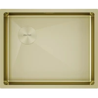 Кухонная мойка Paulmark Next-Skew PM885444-L-LG 54x44 см, светлое золото