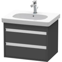 Тумба графит матовый 60 см Duravit Ketho KT665004949