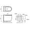 Унитаз подвесной Art&Max Bianchi AM9311CHR/SC безободковый, с сиденьем микролифт, белый - 8