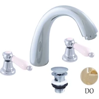 Смеситель для раковины с донным клапаном Rav Slezak Morava Retro MK533.5Z