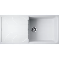 Кухонная мойка Omoikiri Tetogranit Yasugata 100-WH 4993847 100x50 см, белый