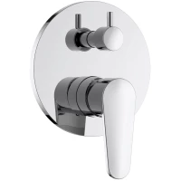 Смеситель для ванны Voda Waterfall WF83-2 встраиваемый, хром