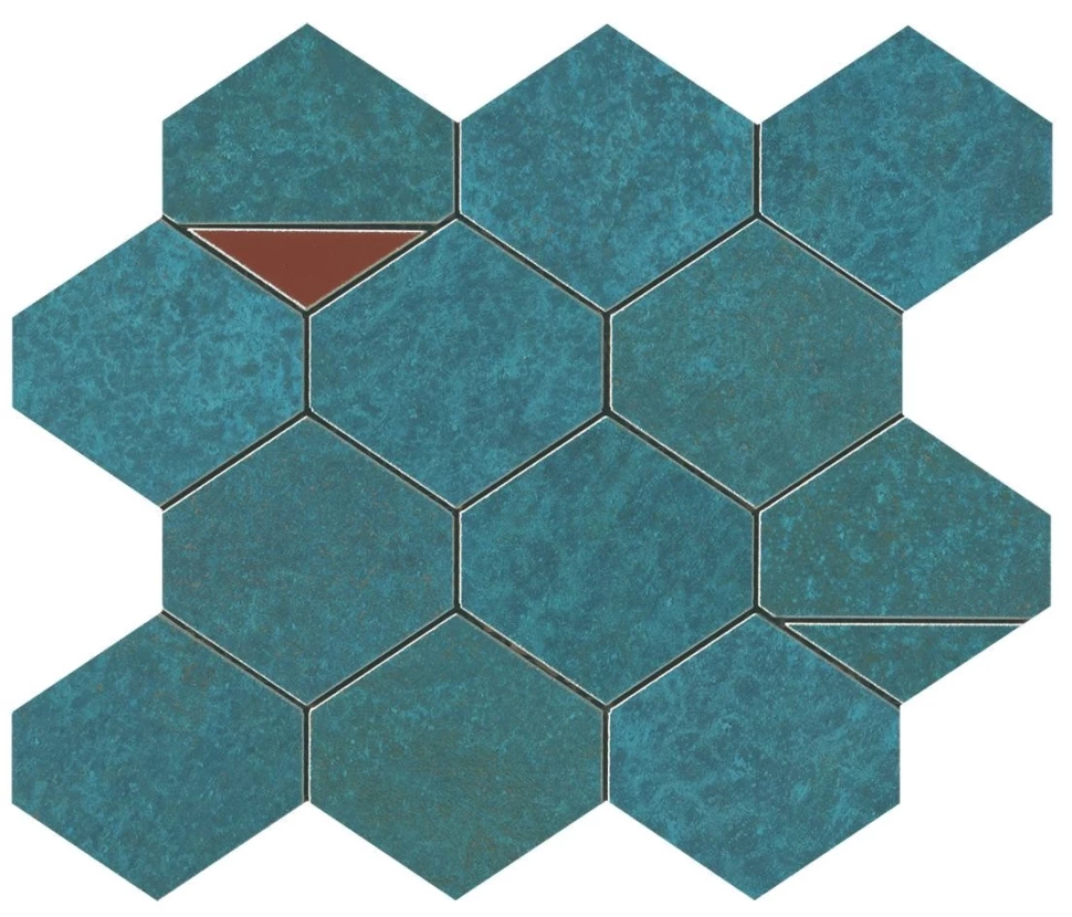 

Мозаика Concorde Blaze Verdigris Mosaico Nest 29,4x25,8