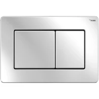 Кнопка смыва Рехау Nova Public 19102811001 для инсталляции, хром