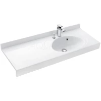 Раковина 119x47 см Акватон Отель 1A70103NOT01R