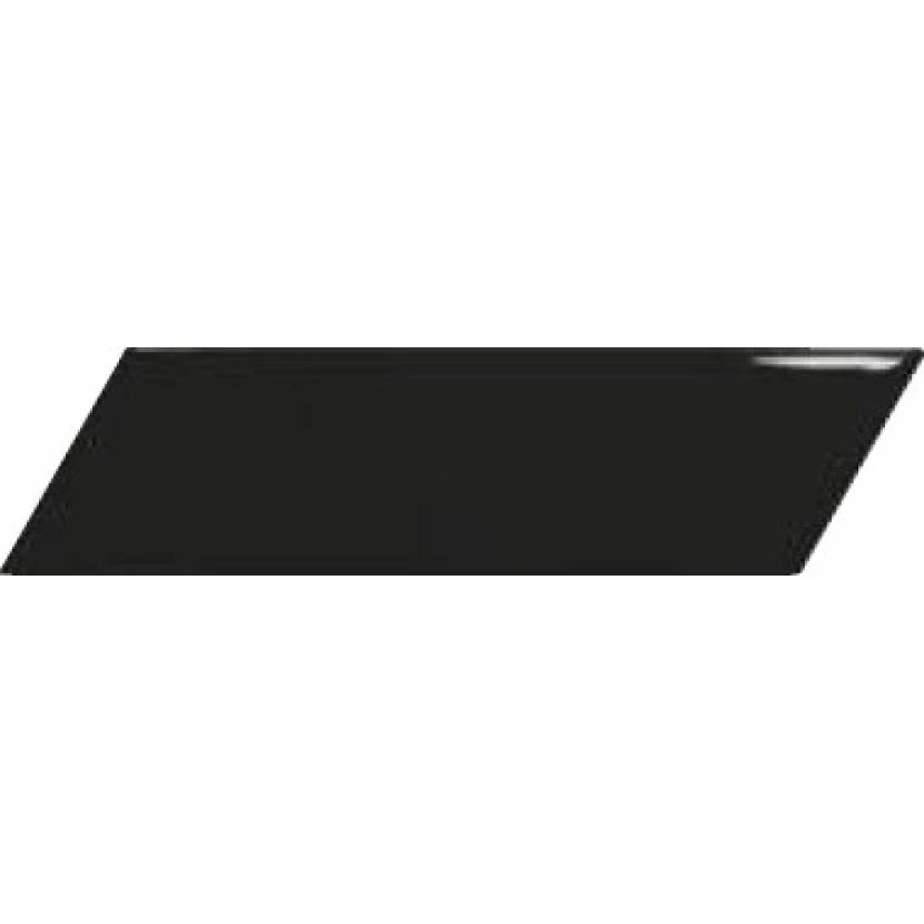 Керамическая плитка Equipe Chevron Wall Black Left 5,2x18,6