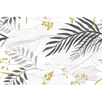 Панно Meissen Keramik White stream белый 50x75