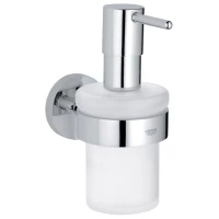 Дозатор жидкого мыла с держателем Grohe Essentials 40448001