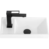 Раковина Art&Max Family AM-LAV-400-MR-Mini 41x22,5 см, рукомойник, белый