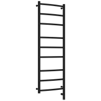 Полотенцесушитель электрический 1200x400 черный матовый МЭМ правый Сунержа Галант 3.0 31-5801-1240