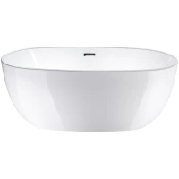Акриловая ванна Swedbe Vita 8815 170x80 см, отдельностоящая, белый