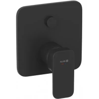 Смеситель для ванны Kludi Renon 427593975 встраиваемый, черный матовый